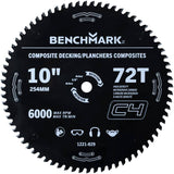 10" 72 Tooth Premium Composite Carbide Circular Saw Blade