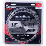 10" Circular Saw Blade Set - 2 Pack