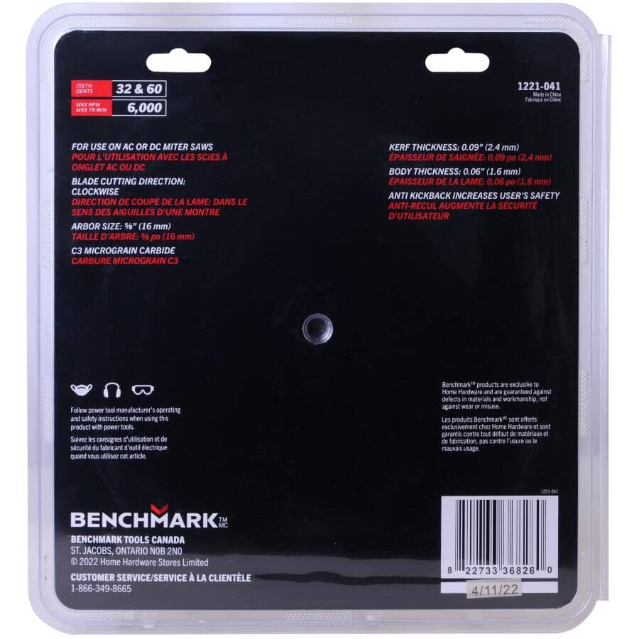 10" Circular Saw Blade Set - 2 Pack