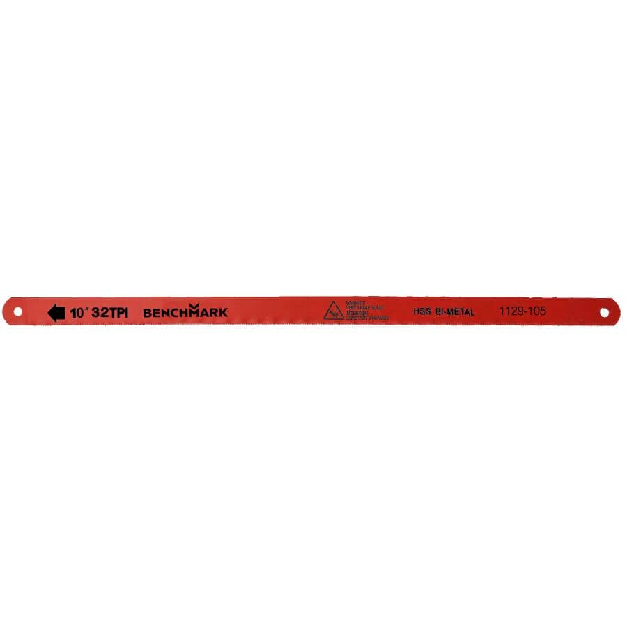 10" x 32 Tooth High Speed Steel Hacksaw Blade