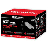 1/2" A11 Staples - for T50 Stapler, 5000 Pack