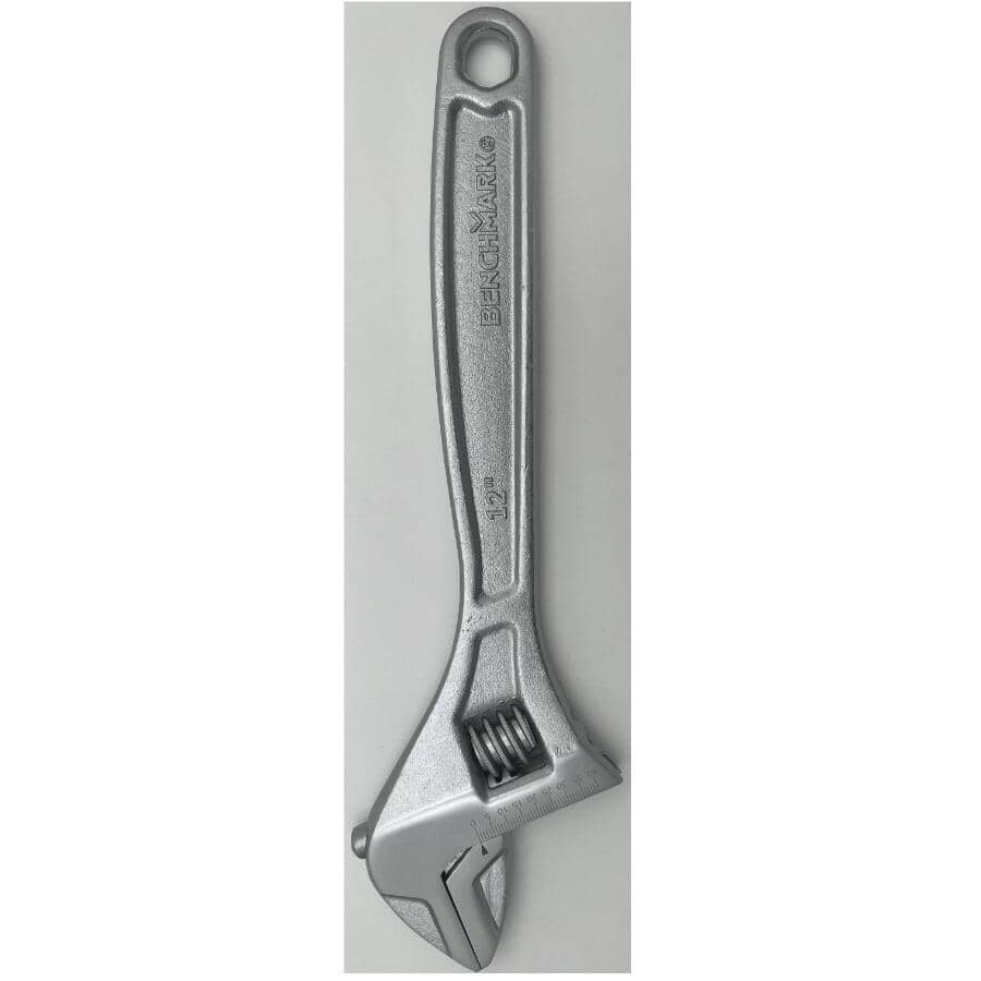 12" Chrome Vanadium Adjustable Wrench