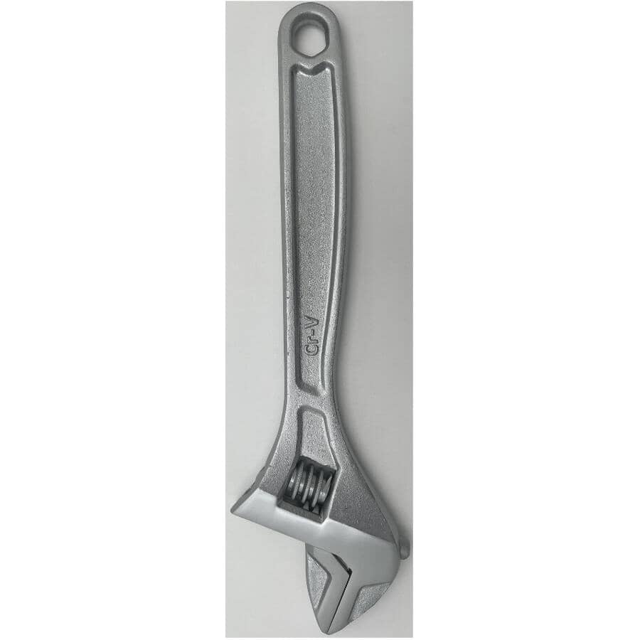 12" Chrome Vanadium Adjustable Wrench