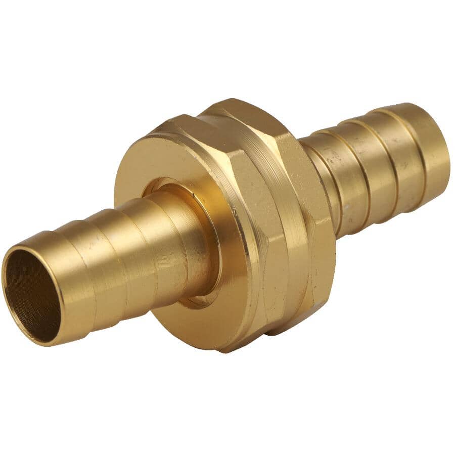1/2" x 3/4" x 1/2" Aluminum Hose Coupling