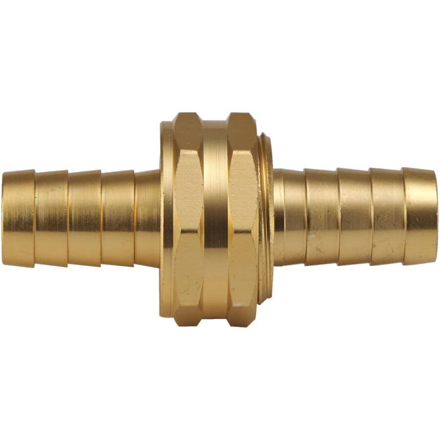 1/2" x 3/4" x 1/2" Aluminum Hose Coupling