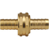 1/2" x 3/4" x 1/2" Aluminum Hose Coupling