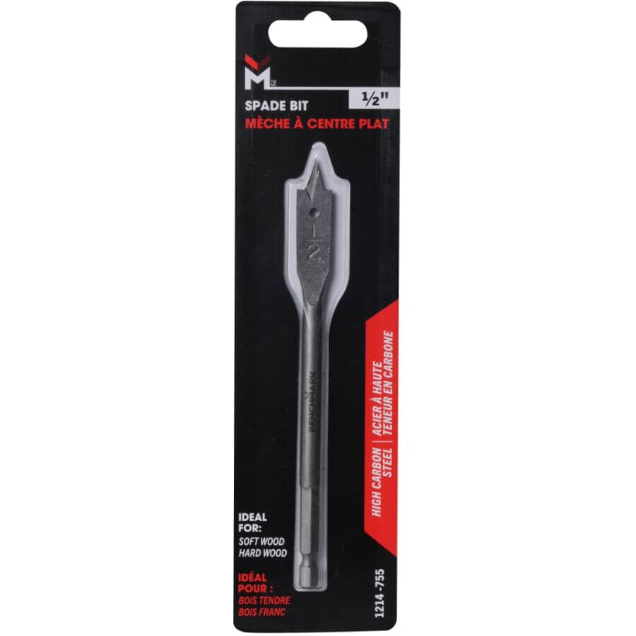 1/2 x 6" Spade Bit