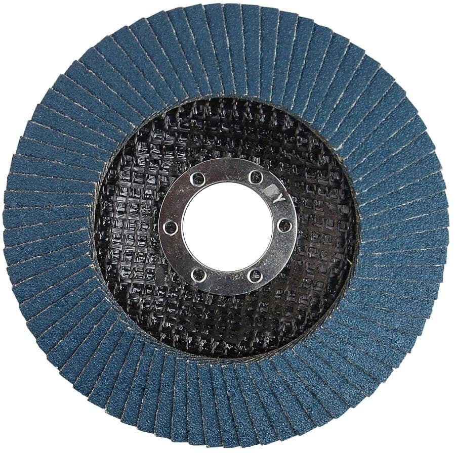 120 Grit 4-1/2" x 7/8" Flap Disc Wheel