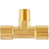 1/4" Female National Pipe Thread Tee Fitting