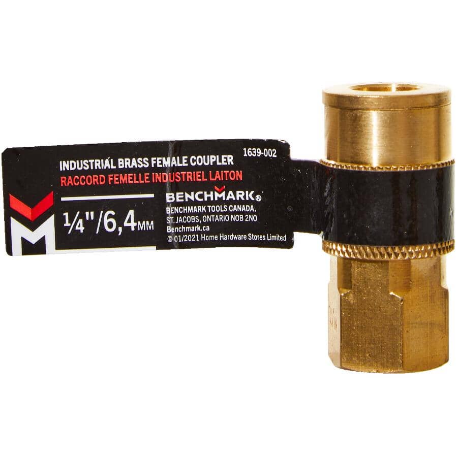 1/4" National Pipe Thread Female Coupler