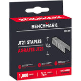 1/4" Staples - for JT21 Stapler, 1000 Pack