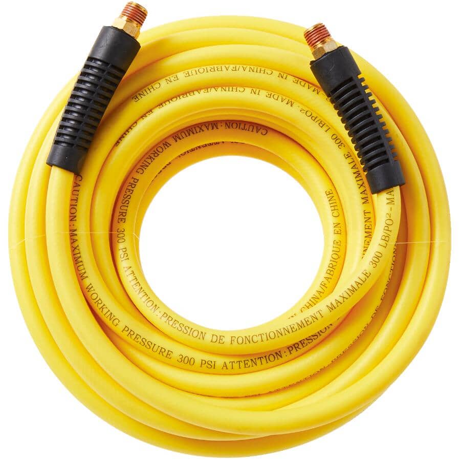 1/4" x 50' x 1/4" Male National Pipe Thread Hybrid Air Hose