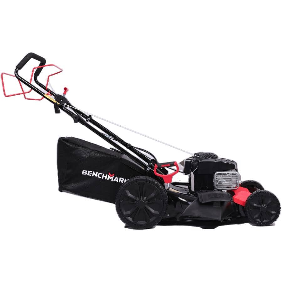 163cc Self-Propelled Gas Lawn Mower - with Adjustable Speed, 22"