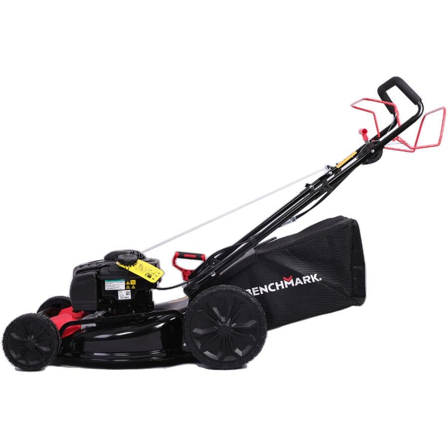 163cc Self-Propelled Gas Lawn Mower - with Adjustable Speed, 22"