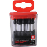 2" T25 Torx Power Bits - 15 Pack