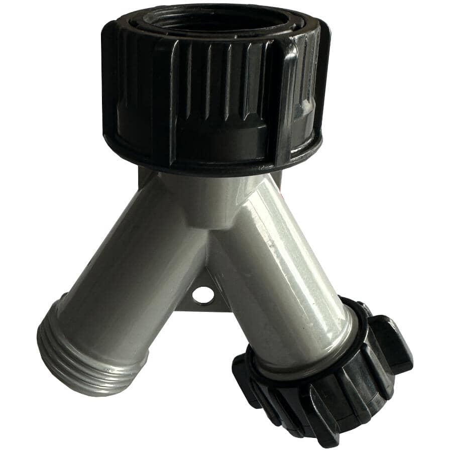 2-Way Hose Connector with Cap