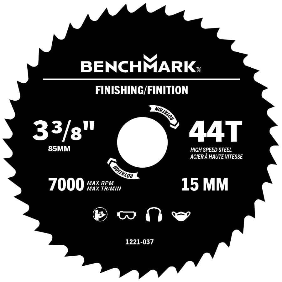 3-3/8" Circular Saw Blade Set - 3 Pack