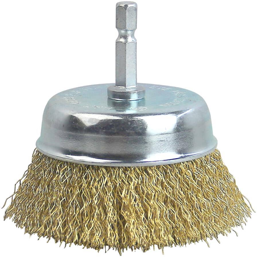 3" Coarse Wire Cup Brush