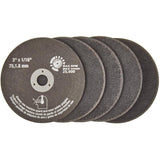 3" Cutting Discs - 5 Piece