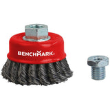 3" Knotted Wire Cup Brush