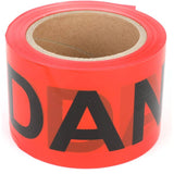 3" x 300' Red Danger Tape