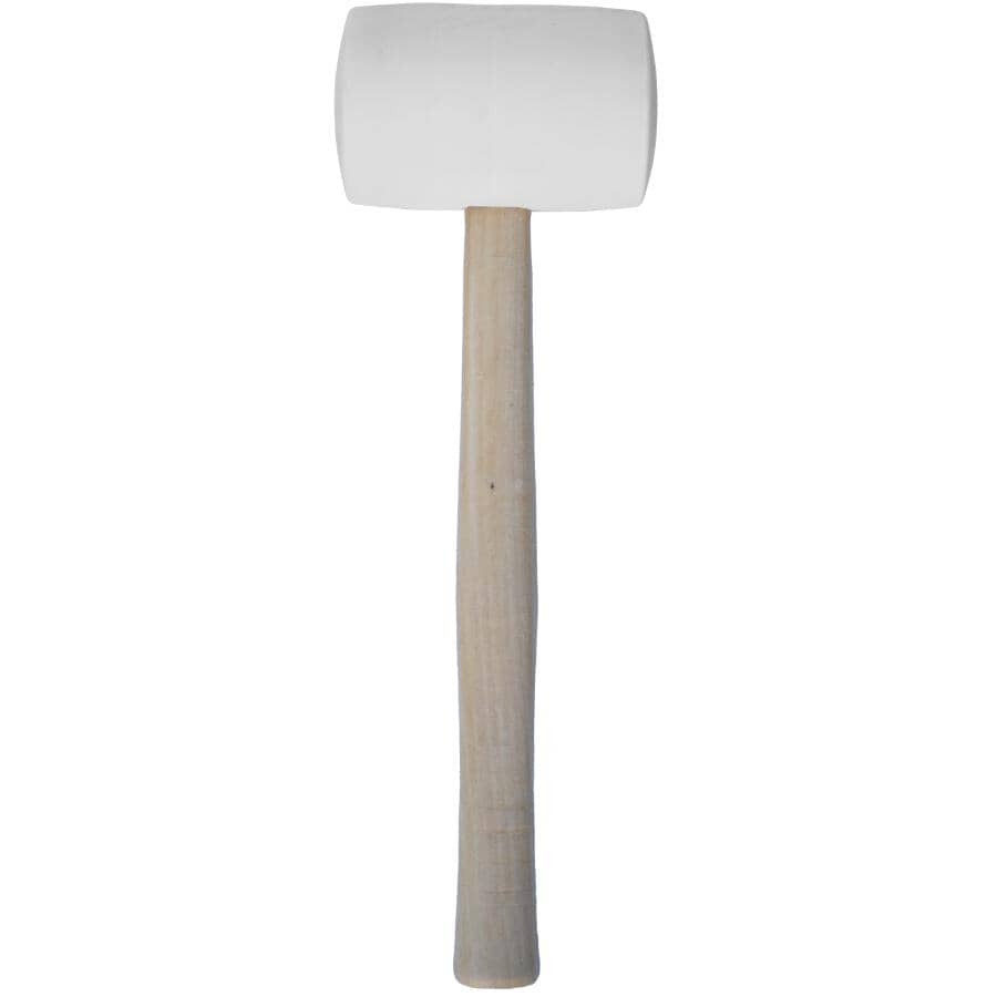 32 oz White Rubber Mallet