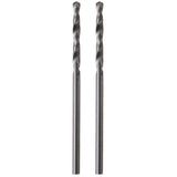 3/32" High Speed Steel Drill Bits - Silver, 2 Pack