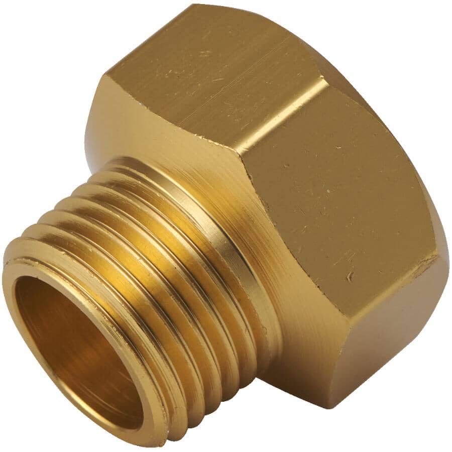 3/4" Hose Female x 1/2" IPS Male Aluminum Hose Connector