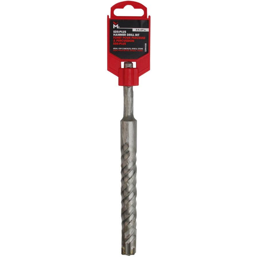 3/4" x 6" x 8" SDS PLUS Drill Bit - 4 Cutters