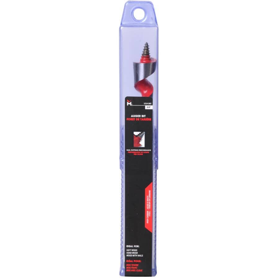 3/4" x 7-1/2" Power Drill Auger Bit