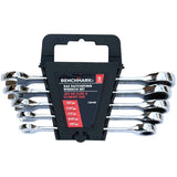 3/8" to 5/8" SAE Ratchet Wrench Set - 5 Piece