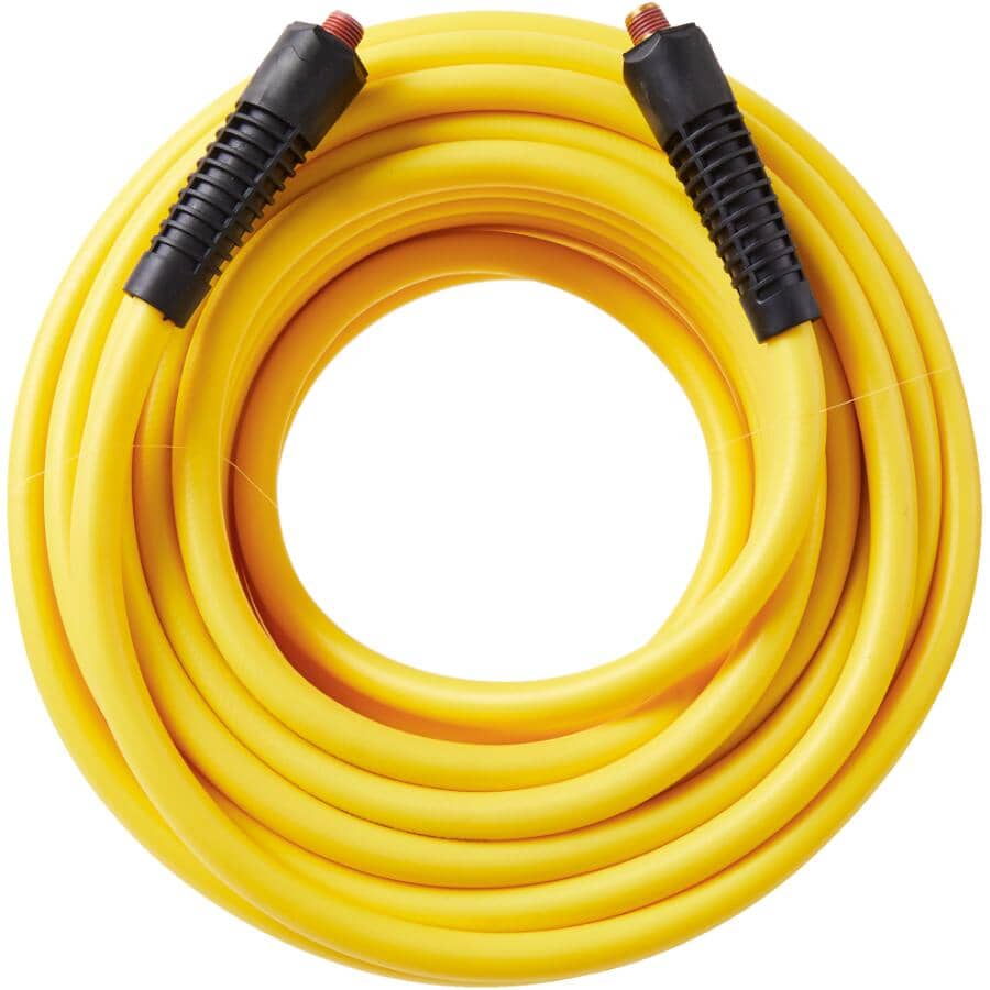 3/8" x 100' x 1/4" Male National Pipe Thread Hybrid Air Hose