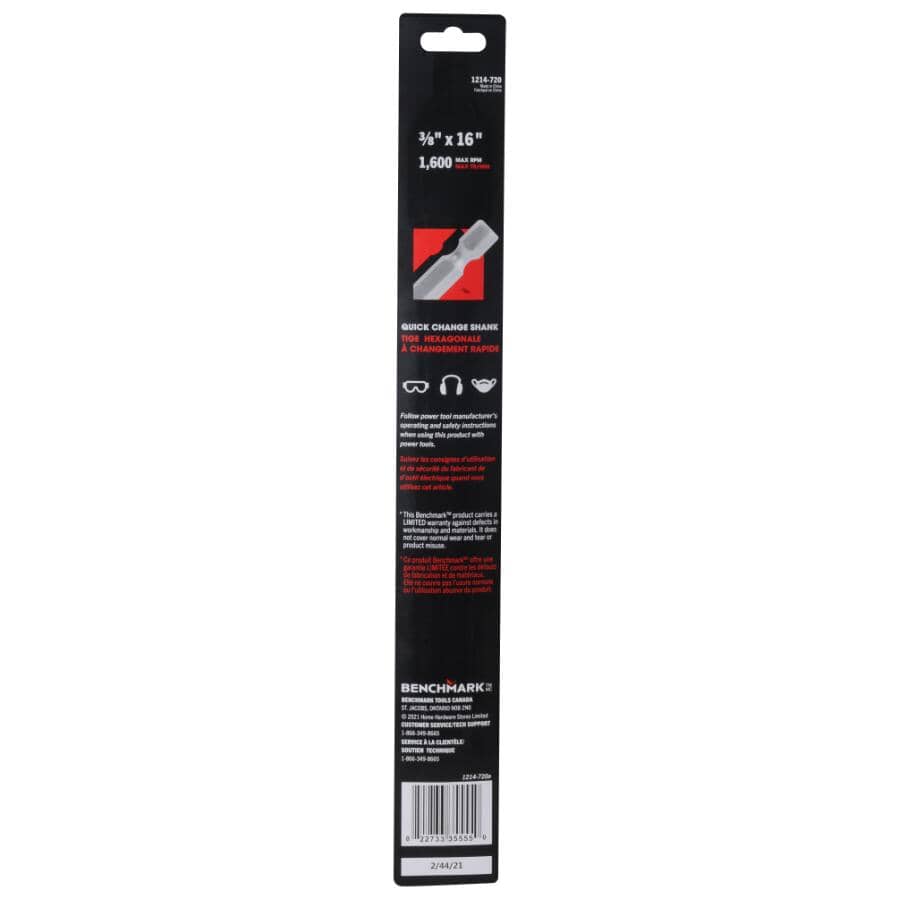 3/8" x 16" Spade Bit