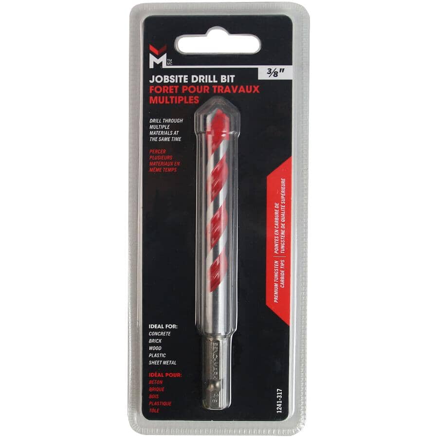 3/8" X 4-3/4" Jobsite Drill Bit