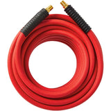 3/8" x 50' x 1/4" Male National Pipe Thread Premium Rubber Air Hose