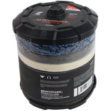 4-1/2" Flap & Polish Disc Set - 11 Piece, Assorted Grits