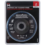 4-1/2" Rust / Paint Stripping Wheel - 2 Pack