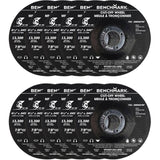 4-1/2" x 0.045" x 7/8" Depressed Centre Metal Cut-Off Wheels - 10 Pack