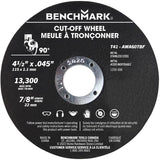 4-1/2" x 0.045" x 7/8" Metal Cut-Off Wheels - 50 Pack