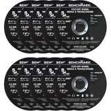 4-1/2" x 0.045" x 7/8" Metal Cut-Off Wheels - 10 Pack