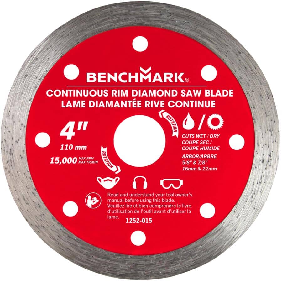 4" Diamond Assorted Blades Set - 3 Pack