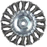 4" Knotted Wire Wheel Brush