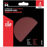 4 Pack 5" 150 Grit Pressure Sensitive Adhesive Sanding Discs