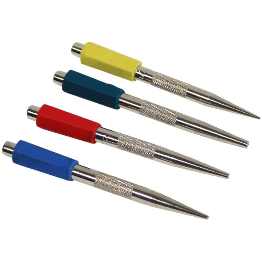 4 Piece Steel Nail Set