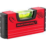 4" 1 Vial Pocket Size Magnetic Aluminum Box Level