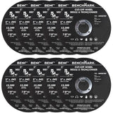 5" x 0.045" x 7/8" Metal Cut-Off Wheels - 10 Pack