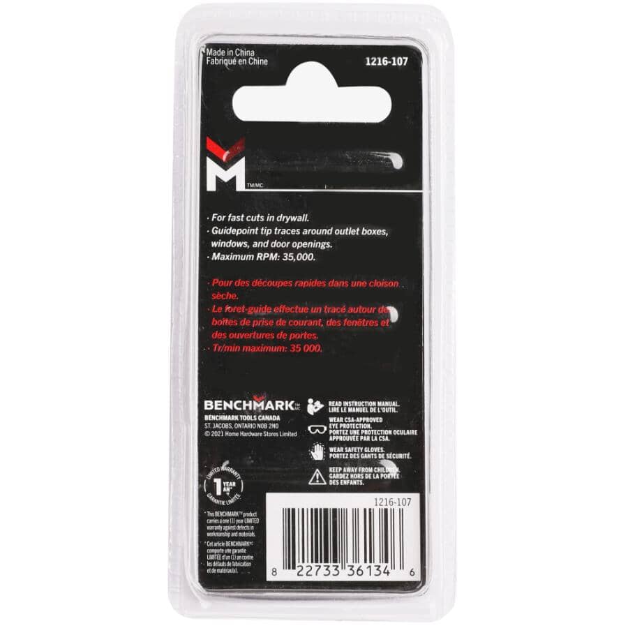 5/32" Guidepoint Drywall Bits - 2 Pack