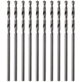 5/64" High Speed Steel Drill Bits - Silver, 10 Pack
