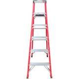 6' #1 Fibreglass Step Ladder, with Paint Tray