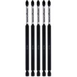 6" #2 Phillips Power Bits - 5 Pack
